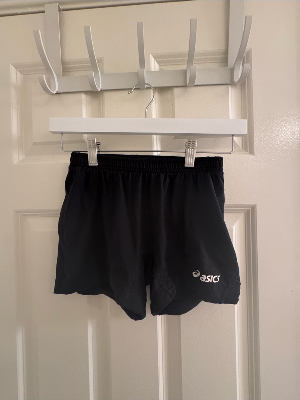 Asics Black Athletic Running Shorts